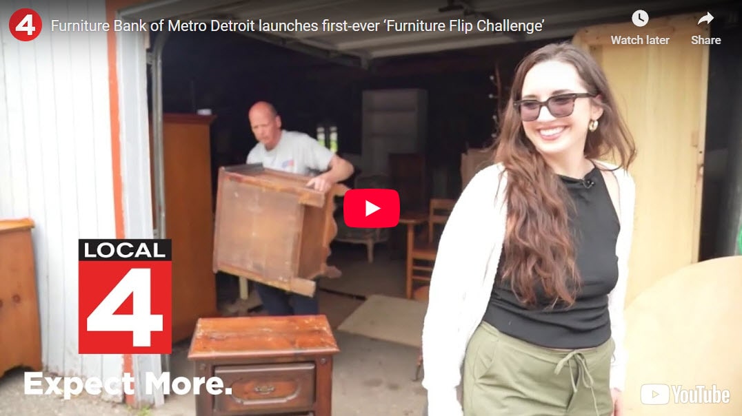 Furniture Flip Challenge: Channel 4 News coverage