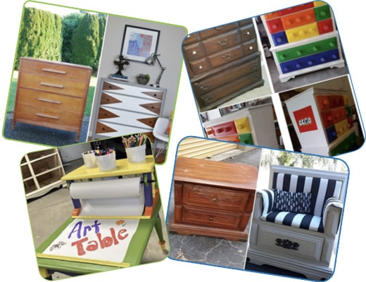 Successful furniture flips