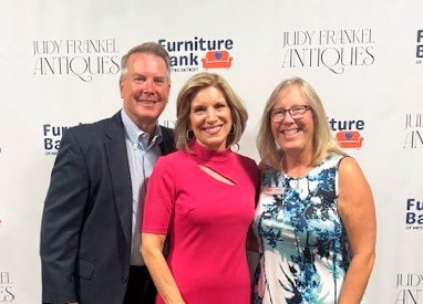 Bruce and Jill Gleba with Diane Charles