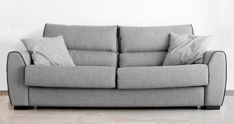 Gray sofa